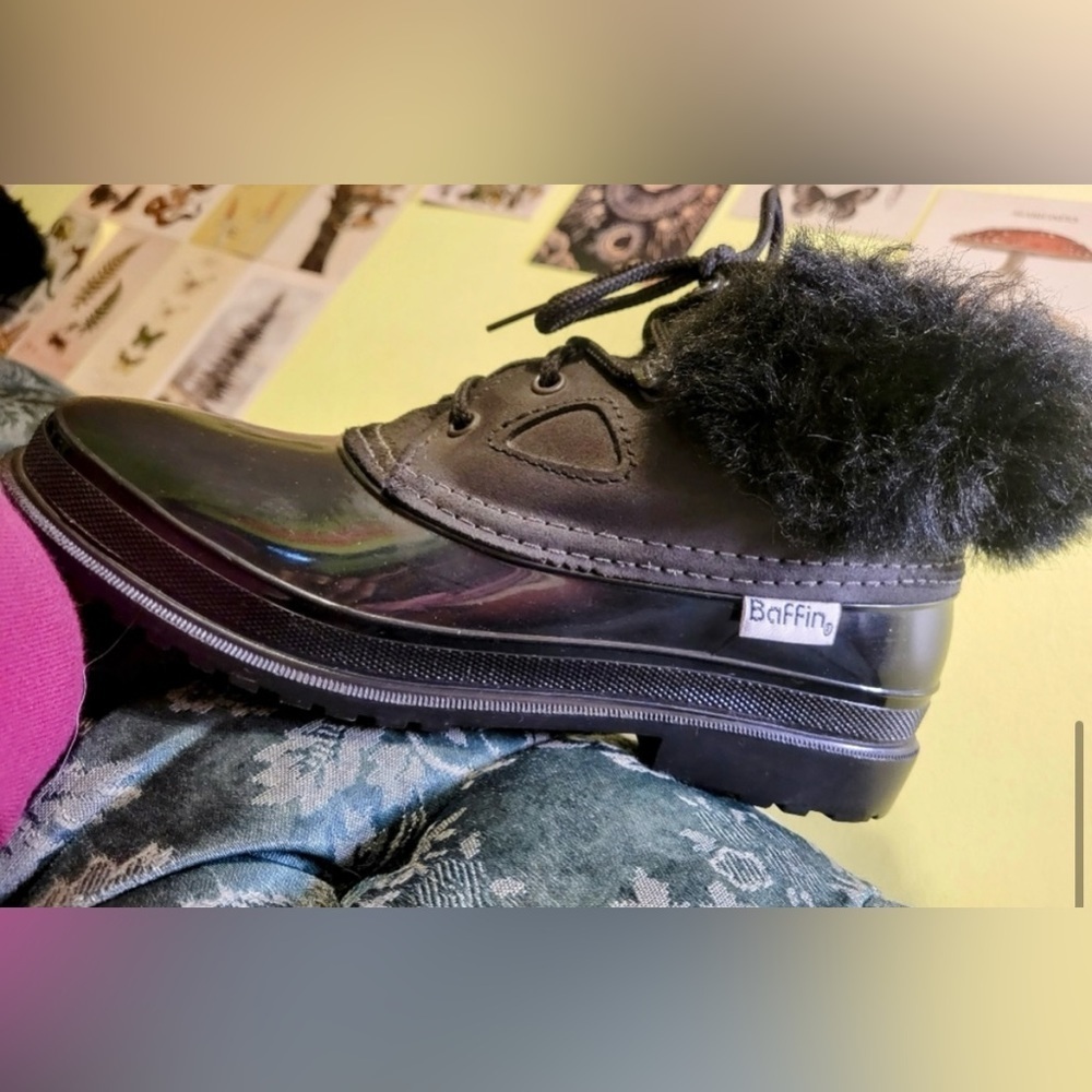 Baffin Black Waterproof Winter Snow
Boots Fur Trim Duck Boots Size 7 EUC - Picture 11 of 13